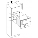 Gaggenau BM454110 60厘米 嵌入式微波爐：多功能烹飪，TFT觸控顯示